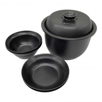 Snow peak (スノーピーク) 鍋 2合炊き CS-580 土鍋膳