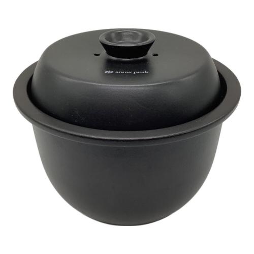 Snow peak (スノーピーク) 鍋 2合炊き CS-580 土鍋膳
