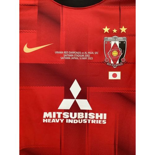 浦和レッズ (ウラワレッズ) サッカーユニフォーム メンズ SIZE M レッド 2023 ACL決勝ユニフォーム 興梠【30】NIKE