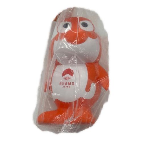 名古屋グランパス (ナゴヤグランパス) サポーターグッズ BEAMS JAPAN オレンジ 貯金箱 グランパスくんソフビ 未使用品