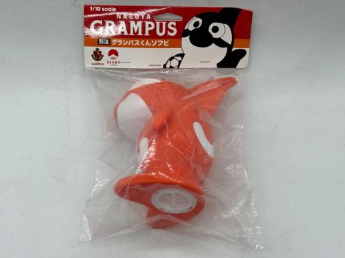 名古屋グランパス (ナゴヤグランパス) サポーターグッズ BEAMS JAPAN オレンジ 貯金箱 グランパスくんソフビ 未使用品