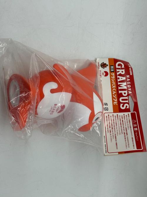 名古屋グランパス (ナゴヤグランパス) サポーターグッズ BEAMS JAPAN オレンジ 貯金箱 グランパスくんソフビ 未使用品