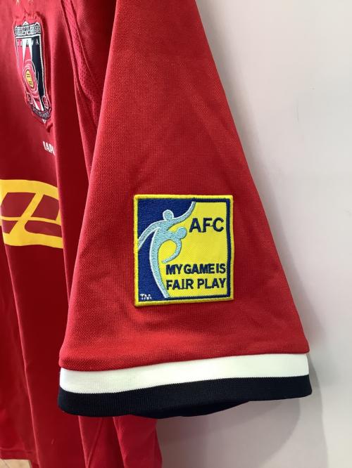 浦和レッズ (ウラワレッズ) サッカーユニフォーム メンズ SIZE XL レッド 2007 ACL 小野【8】