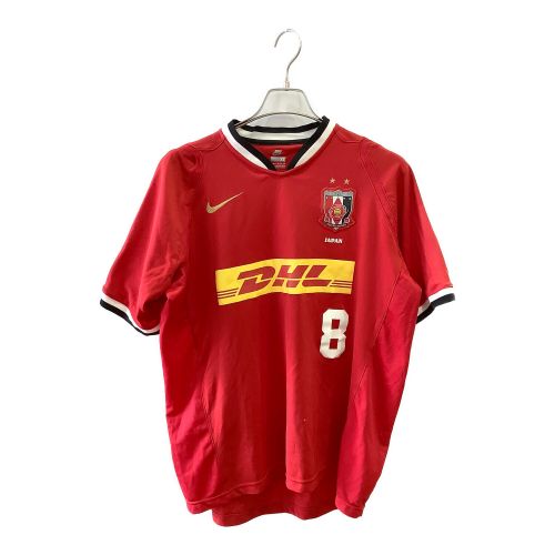 浦和レッズ (ウラワレッズ) サッカーユニフォーム メンズ SIZE XL レッド 2007 ACL 小野【8】