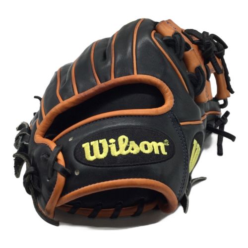 Wilson (ウィルソン) 硬式グローブ 約28cm オレンジ×ブラック A2000 内野用 1786