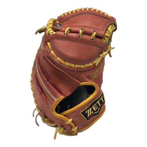ZETT (ゼット) 硬式グローブ 約32cm レッド オーダーグローブ キャッチャーミット