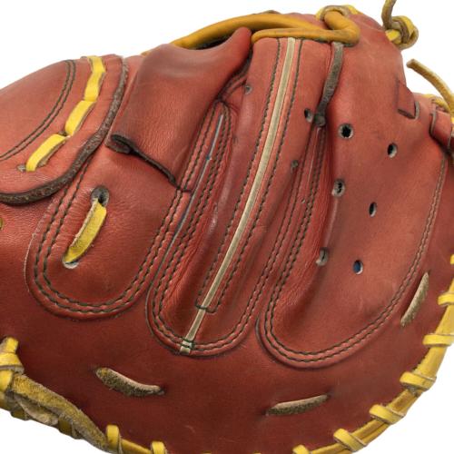 ZETT (ゼット) 硬式グローブ 約32cm レッド オーダーグローブ キャッチャーミット