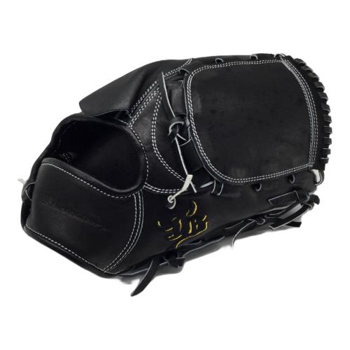 和牛JB (ワギュウジェイビー) 硬式グローブ 約30cm ブラック 収納ケース付 投手用 JB-001Y 未使用品