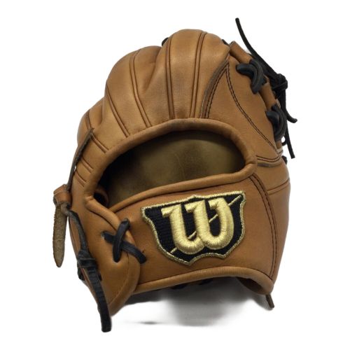 Wilson (ウィルソン) 硬式グローブ ブラウン DUALシリーズ 高校野球対応 内野用 HWH87H