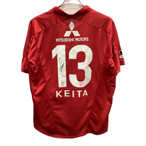 浦和レッズ (ウラワレッズ) サッカーユニフォーム メンズ SIZE L レッド 【13】鈴木 啓太 2009年シーズン