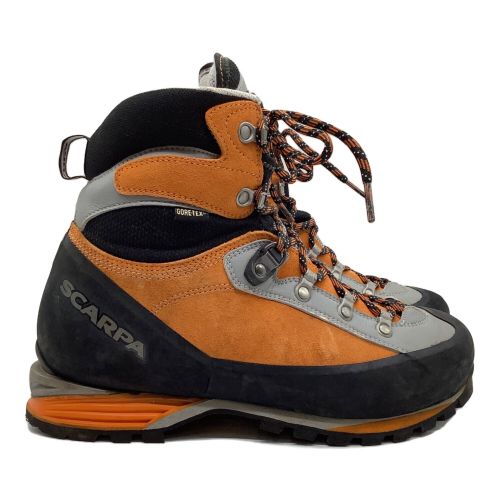 SCARPA (スカルパ) トレッキングシューズ メンズ SIZE 25.5cm オレンジ×ブラック GORE-TEX TRIOLET PRO GTX 71040-200