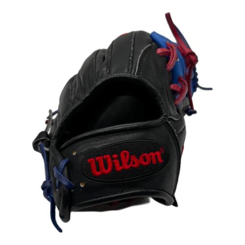 Wilson (ウィルソン) 軟式グローブ ブラック×ブルー ハンリー・ラミレスモデル HR13