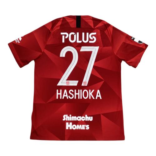 浦和レッズ (ウラワレッズ) サッカーユニフォーム メンズ SIZE XL レッド 【27】橋岡大樹 2020ホーム レプリカ