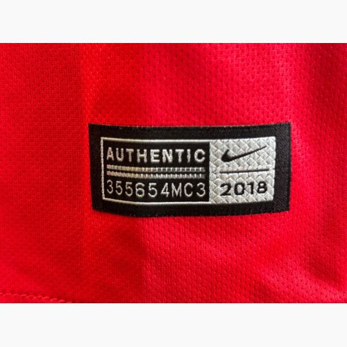 浦和レッズ (ウラワレッズ) 2018シーズンホームユニフォーム メンズ SIZE M レッド 【27】橋岡大樹  オーセンティック