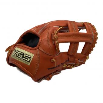 YGS (山本グラブスタジオ) 硬式グローブ 約28cm オレンジ 埼玉武州和牛 XX 内野用
