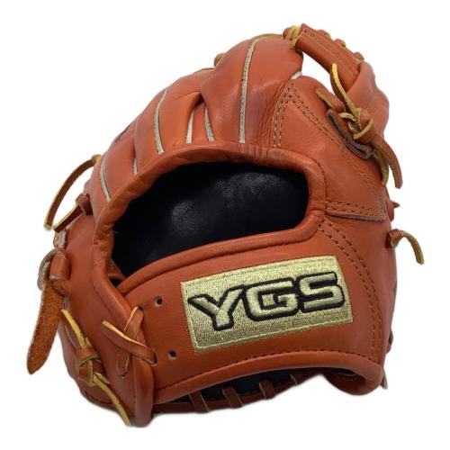 YGS (山本グラブスタジオ) 硬式グローブ 約28cm オレンジ 埼玉武州和牛 XX 内野用