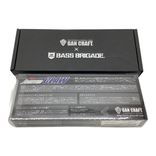 GAN CRAFT ルアー JOINTED CLAW 15周年記念 BASS BRIGADE 未使用品