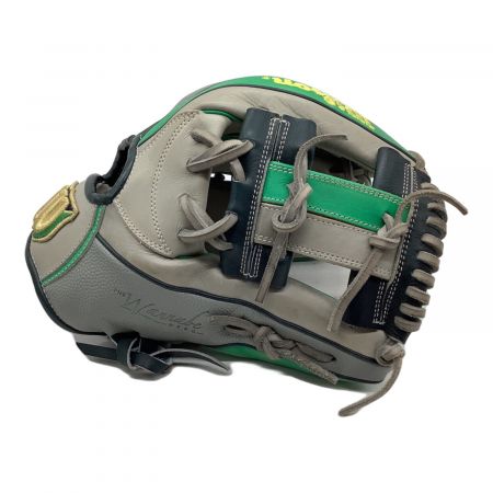 Wilson (ウィルソン) 軟式グローブ グレー 小指2本 デュアル 87型 外崎