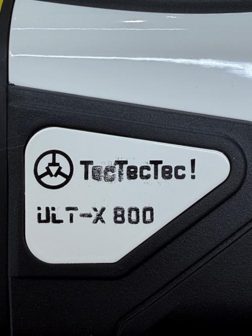 TecTecTec! (テックテックテック) ゴルフ距離測定器 シリコンケース・収納ケース付 ブラック×ホワイト ULT-X800