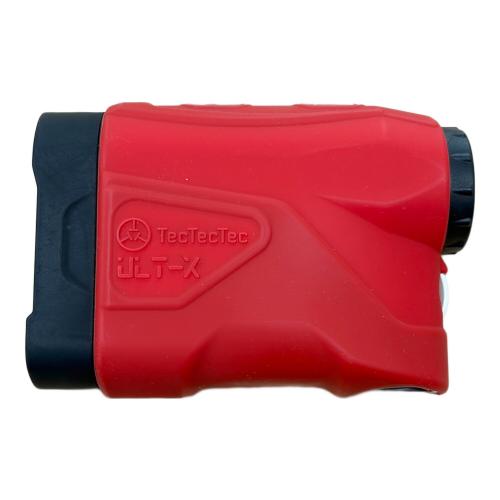 TecTecTec! (テックテックテック) ゴルフ距離測定器 シリコンケース・収納ケース付 ブラック×ホワイト ULT-X800