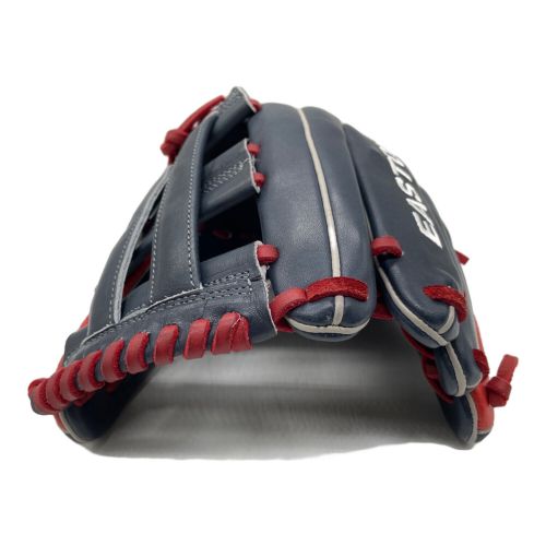 Easton (イーストン) 硬式グローブ ネイビー×レッド ホセ・ラミレスモデル 小指2本使用 PR-C43JR 内野用(3塁手向き)