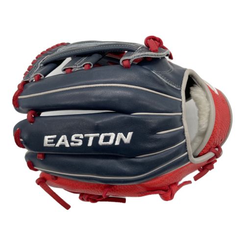 Easton (イーストン) 硬式グローブ ネイビー×レッド ホセ・ラミレスモデル 小指2本使用 PR-C43JR 内野用(3塁手向き)