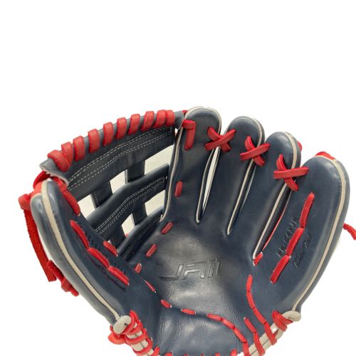 Easton (イーストン) 硬式グローブ ネイビー×レッド ホセ・ラミレスモデル 小指2本使用 PR-C43JR 内野用(3塁手向き)