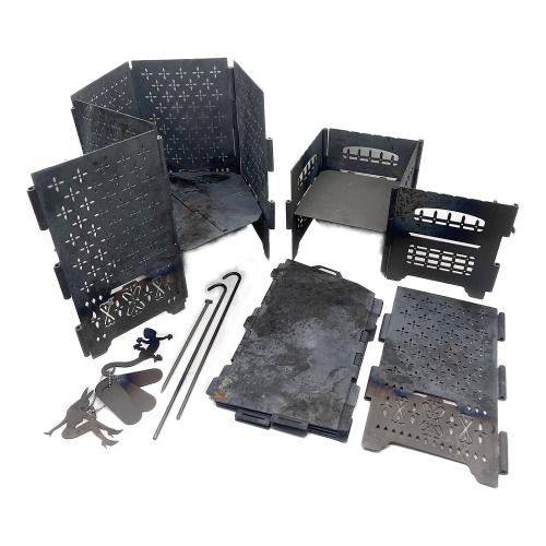 サンゾー工務店 (サンゾーコウムテン) 焚火台 Rodan HANGETSUパーツ（BANNA）