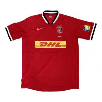 浦和レッズ (ウラワレッズ) サッカーユニフォーム メンズ SIZE M レッド 2007シーズン ACLユニフォーム