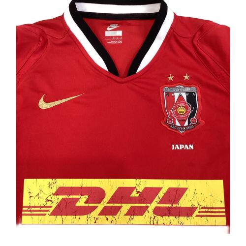 浦和レッズ (ウラワレッズ) サッカーユニフォーム メンズ SIZE M レッド 2007シーズン ACLユニフォーム