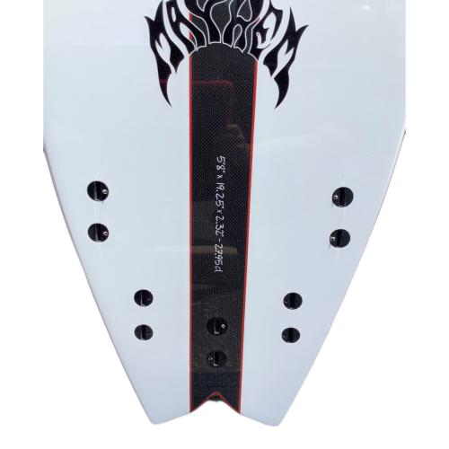 PLACEBO (プレセボ) ショートボード 5'8×19.25"×2.32" 27.95L 日本限定モデル @ THE BLACK SHEEP 5フィンタイプ