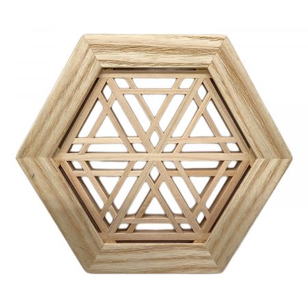 FU-RIN KAZAN (フウリンカザン) コースター ケヤキ・和紙プレート