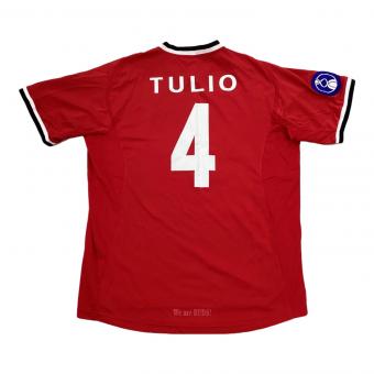 浦和レッズ (ウラワレッズ) サッカーユニフォーム メンズ SIZE XXL レッド 【4】田中マルクス闘莉王 2007シーズン ACLユニフォーム