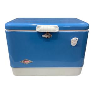 Coleman (コールマン) クーラーボックス 51L スカイブルー 60THアニバーサリー 3000004937 スチールベルトクーラー ヴィンテージブルー