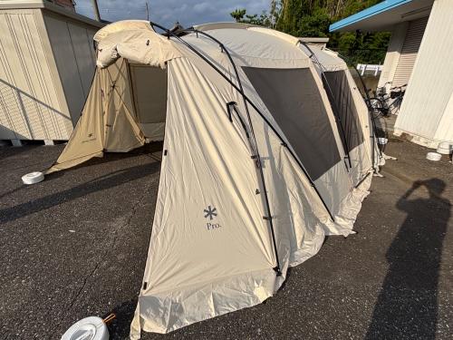 Snow peak (スノーピーク) ツールームテント 2020 雪峰祭限定 FES-090 ランドロックPro.アイボリー 約625ｘ405ｘ205㎝ 4-6人用