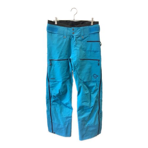 norrona (ノローナ) スノーボードウェア(パンツ) メンズ SIZE M スカイブルー 別売りビブ付き lofoten Gore-Tex Pro Pants