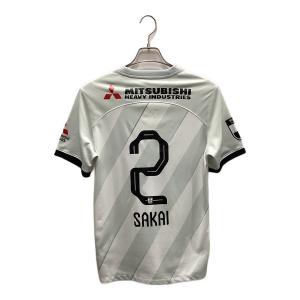 浦和レッズ (ウラワレッズ) 2024シーズン アウェイ サッカーユニフォーム FN8541-043 【2】酒井 宏樹 メンズ SIZE M ホワイト