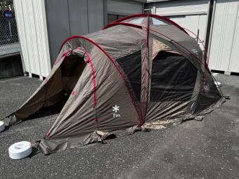 Snow peak (スノーピーク) ドームテント 60周年記念 SD-510 ドッグドーム Pro.6 約490×325×180cm 3‐5人用