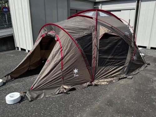 Snow peak (スノーピーク) ドームテント 60周年記念 SD-510 ドッグドーム Pro.6 約490×325×180cm 3‐5人用