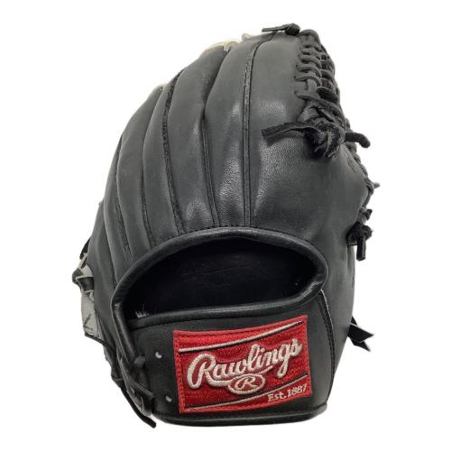 RAWLINGS (ローリングス) 軟式グローブ 約28cm ブラック 収納ケース付 内野用 B210502