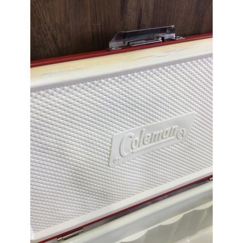 Coleman (コールマン) クーラーボックス レッド 経年の為、インテリアやケースでの使用推奨 スノーライトクーラー 1976年12月製