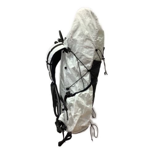 LITEWAY (ライトウェイ) バックパック ホワイト GRAMLESS PACK（ULTRA） 31-40L(山小屋泊)