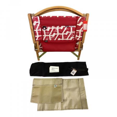 Kermit chair アウトドアチェア ホワイト×レッド NATURAL MOUNTAIN