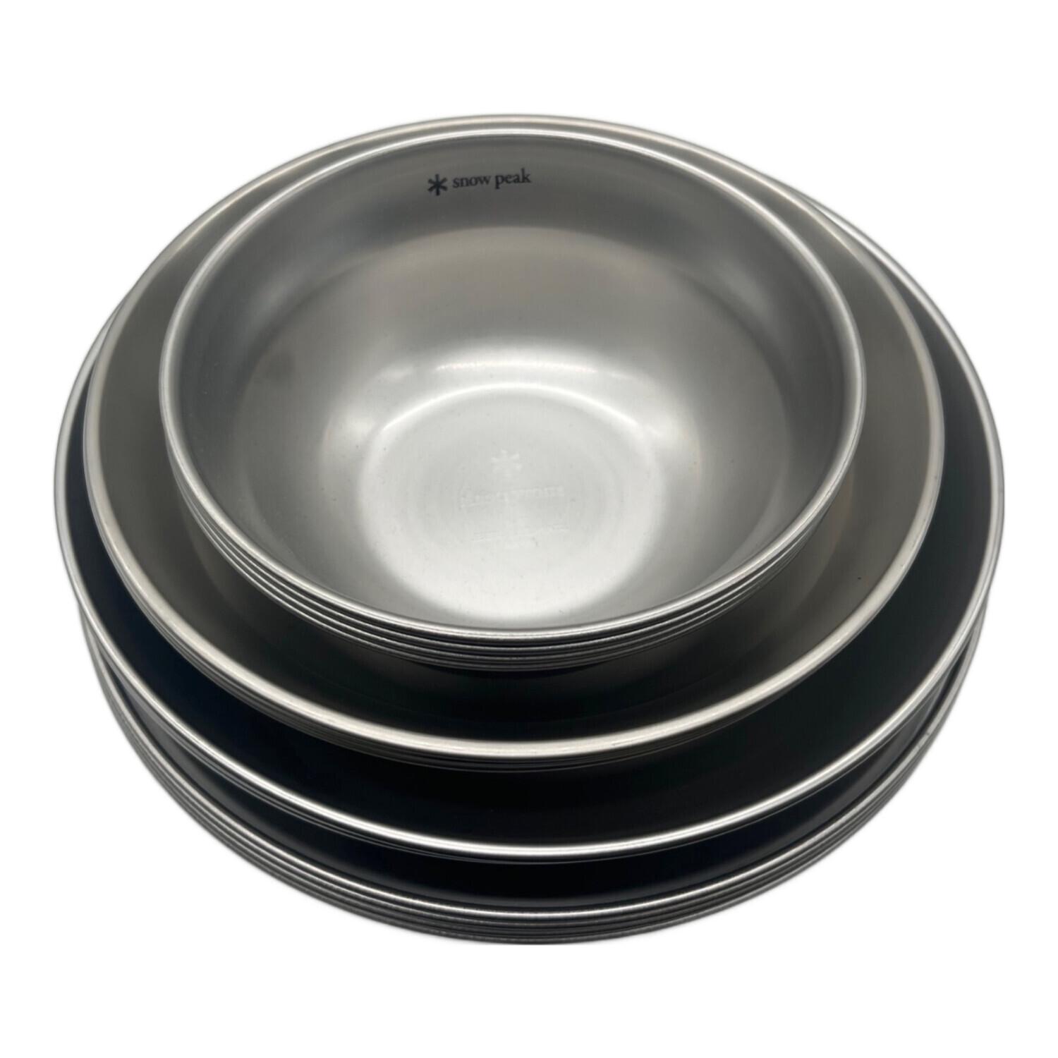 スノーピーク テーブルウェアセット L ファミリー TW-021F snow peak スノーピーク テーブルウェアー セット L ファミリー