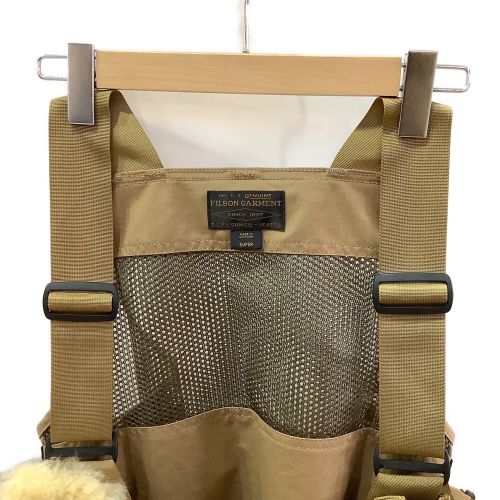 FILSON (フィルソン) 釣り ベージュ MESH FLY FISHING STRAP VEST