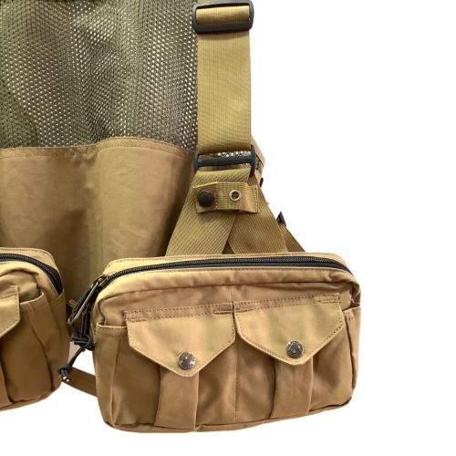 FILSON (フィルソン) 釣り ベージュ MESH FLY FISHING STRAP VEST