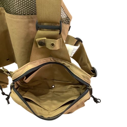 FILSON (フィルソン) 釣り ベージュ MESH FLY FISHING STRAP VEST