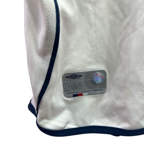 イングランド代表 (イングランドダイヒョウ) サッカーユニフォーム メンズ SIZE L ホワイト 【6】ジョン・テリー 2001シーズン ホーム