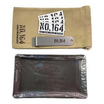 NO.164 (ナンバーイチロクヨン) 鉄板 独焼鉄板4.5mm ソロ用鉄板セット 未使用品