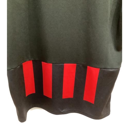 ACミラン (エーシーミラン) サッカーユニフォーム メンズ SIZE L レッド×ブラック 2022-2023シーズン ホーム 765824-01